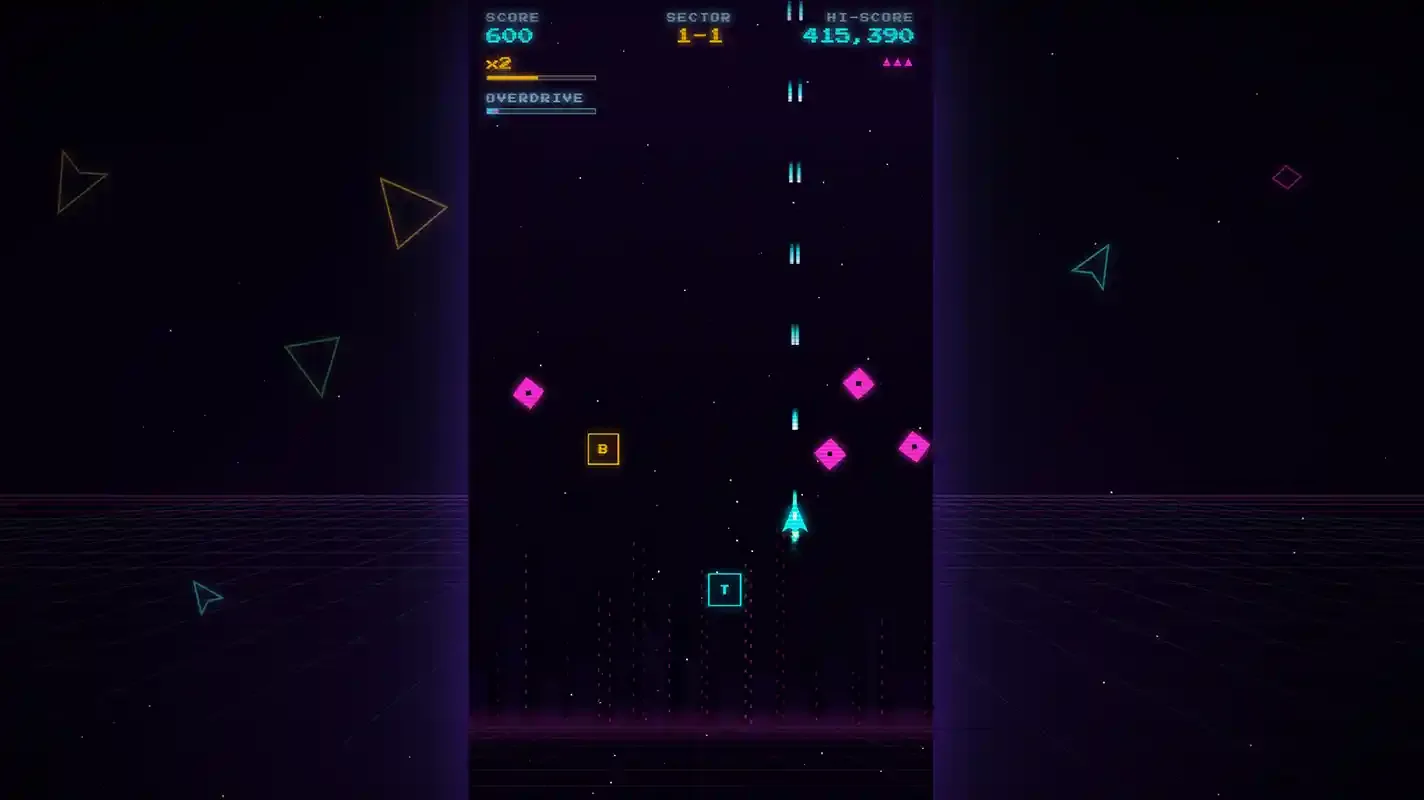 Neon Breach online 80th arcade game