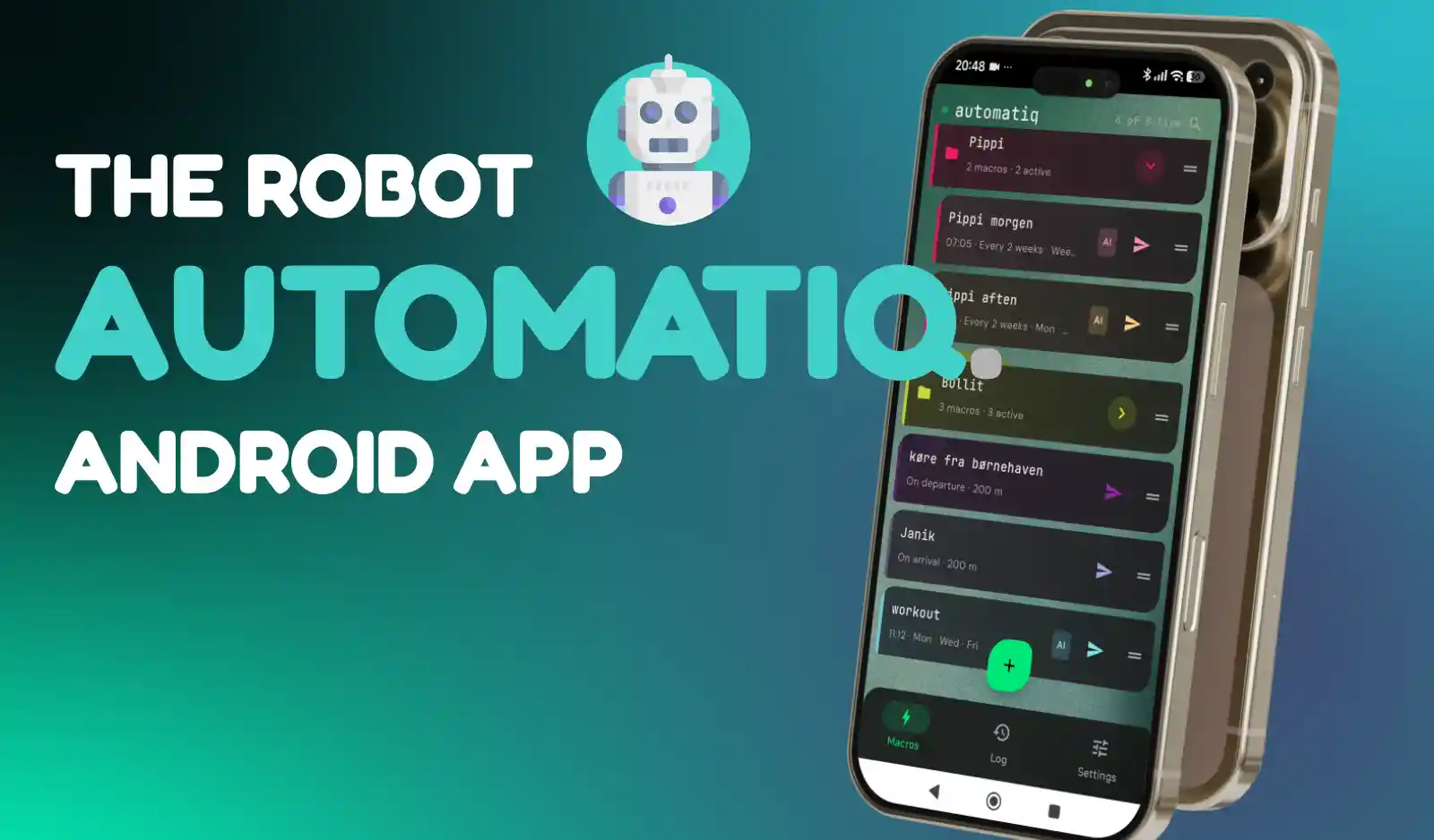 image showning a text Automatiq the robot
